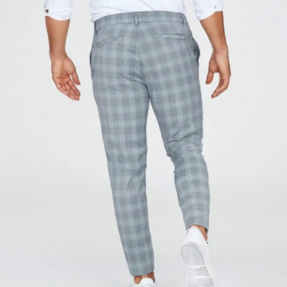 Ampezzo Plaid Wool Trousers