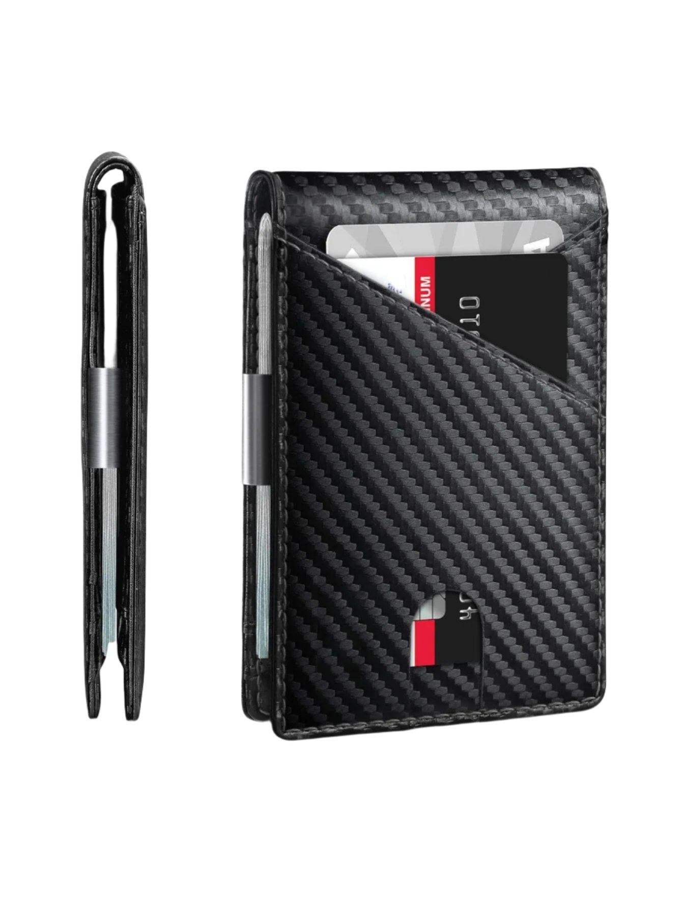 Fayymont Carbon RFID Wallet — Slim. Secure. Uncompromising
