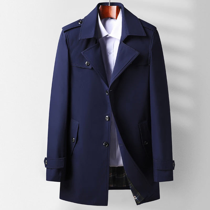 Modern Classic Men’s Trench Coat