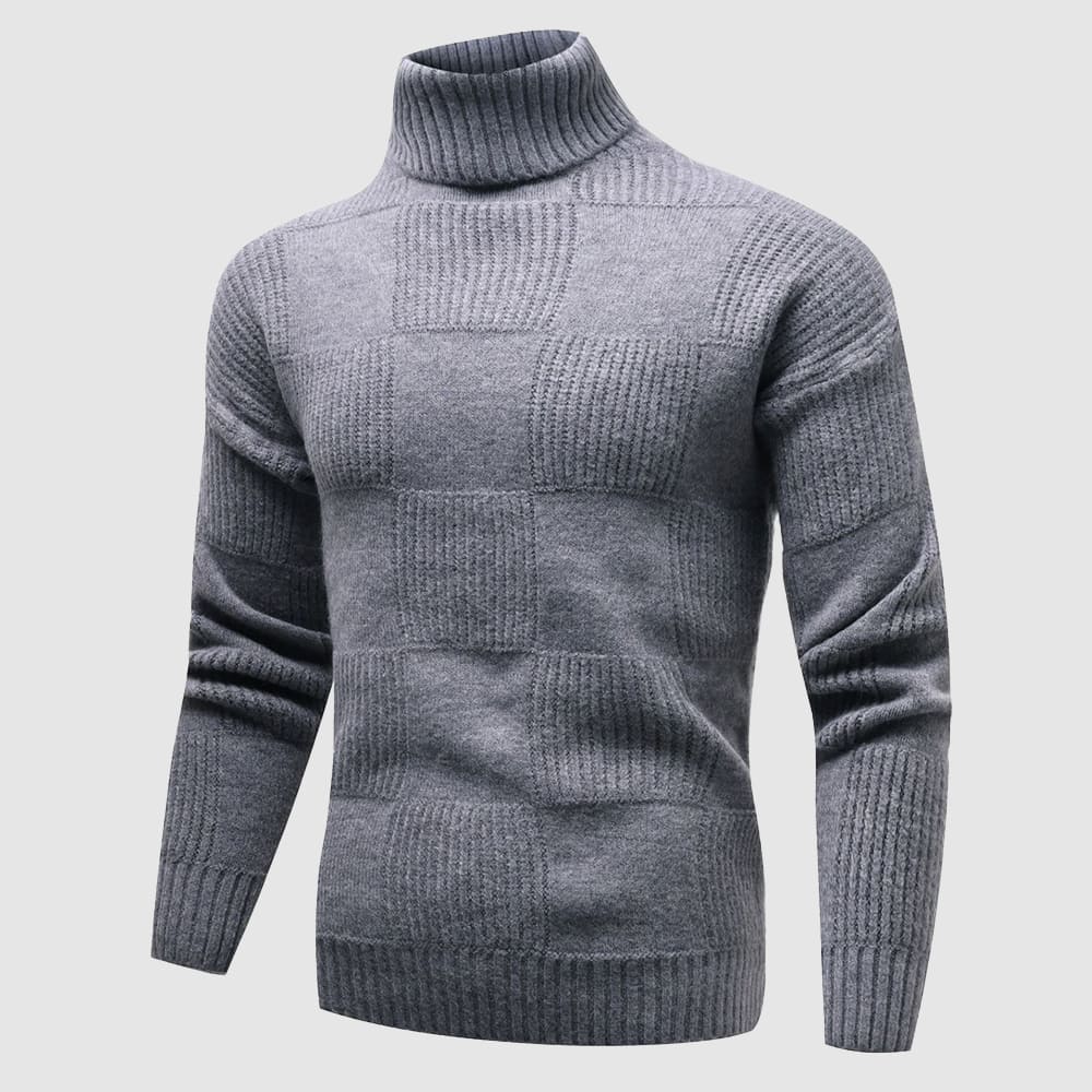 Ross | Men's Fitted Turtleneck Jumper