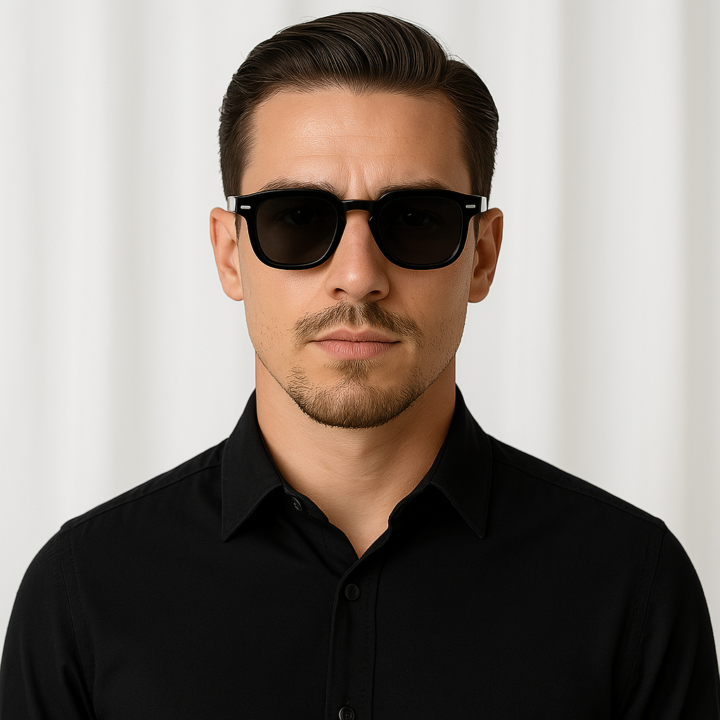 Summer Polygon Sunglasses – UV400 Protection for Men