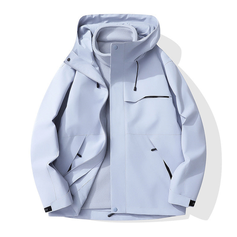 Varen Atelier Softshell Jacket with Detachable Fleece Lining