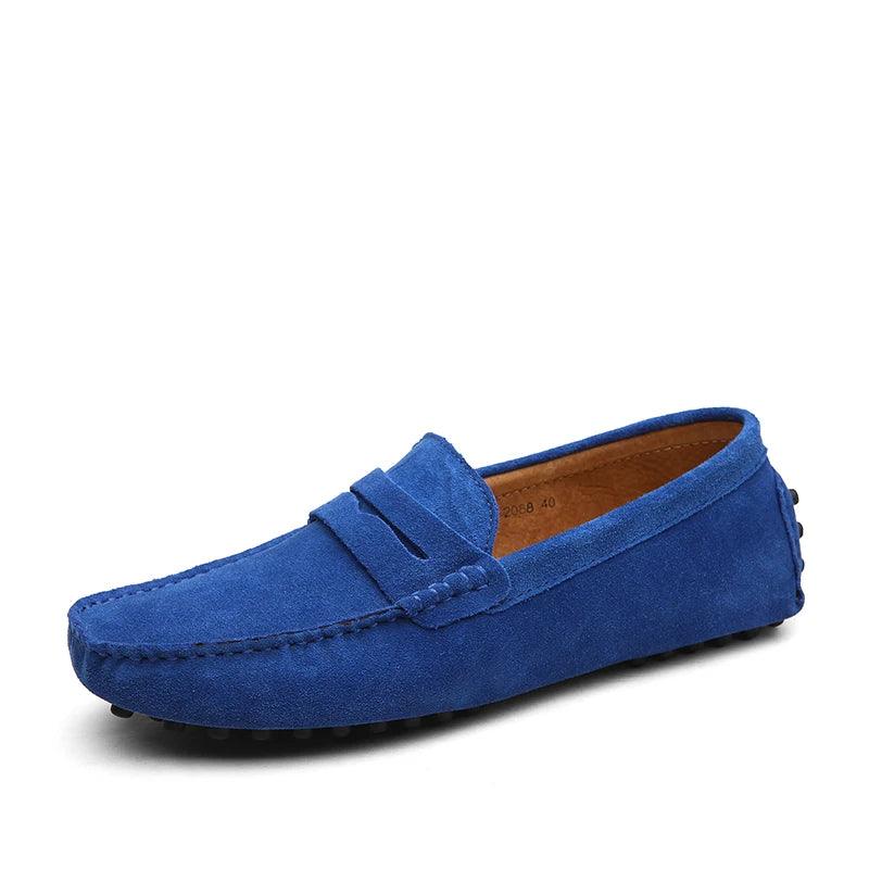 Velano Suede Leather Loafers