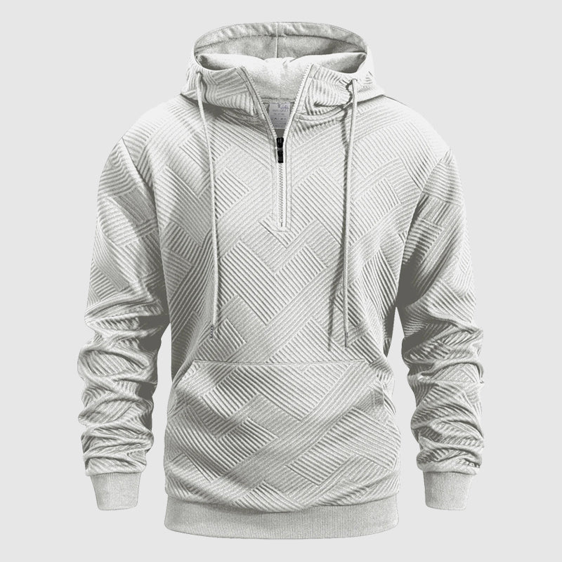 Titan Textured Pattern Hoodie