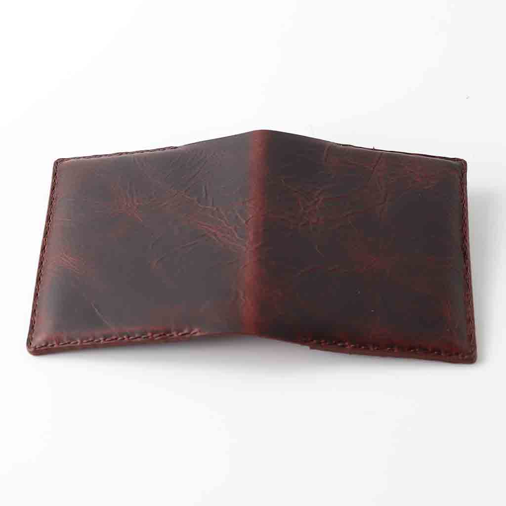 Double Passport Cover / Chocolate Leather