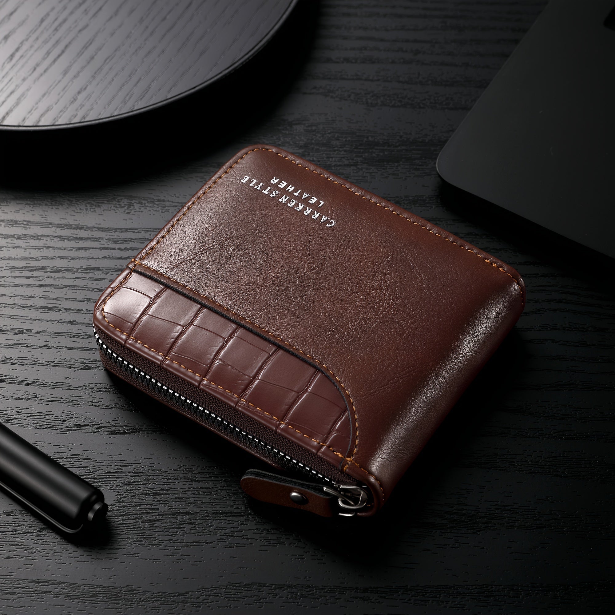 Stylish Men's Zipper Wallet