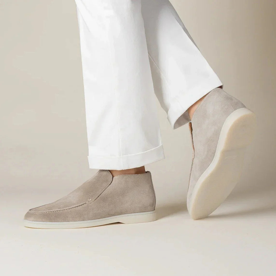 Men's Suede Loafers Classic Style