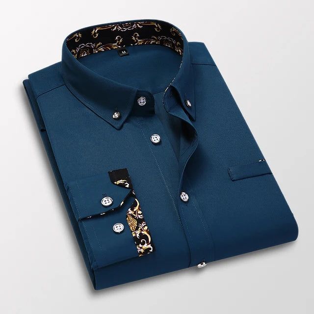 Marco Royal Oxford Shirt