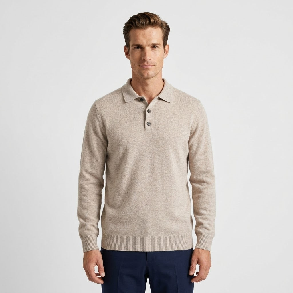 100% Cashmere Polo
