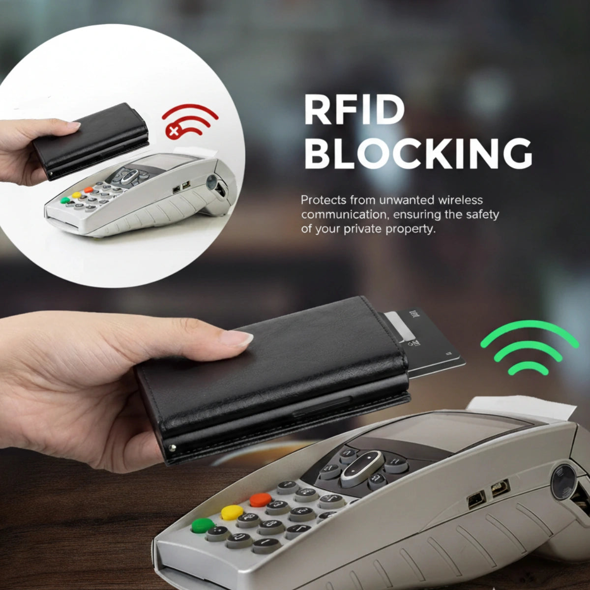 VaultLine RFID Duo | Dual Wallets + FREE Surprise Gift